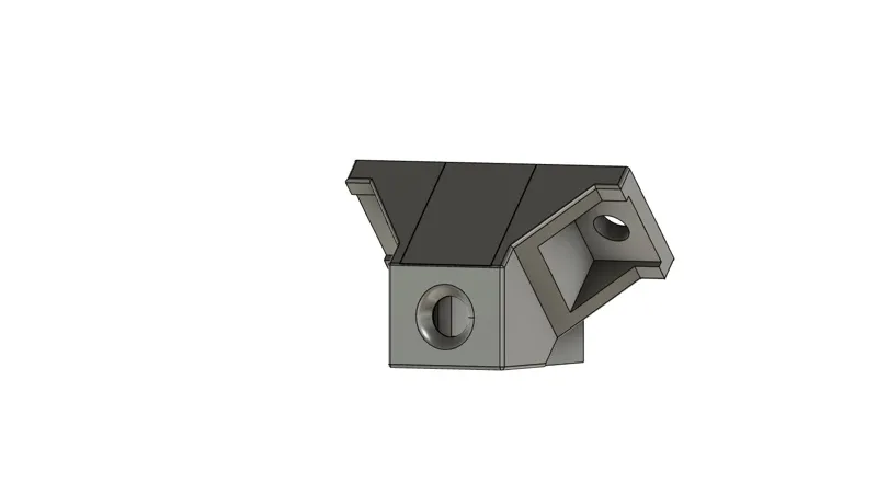 AMS Stack - PTFE connector mount - Angeled