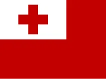 Tongan flag keychain