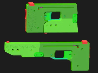 Card Launcher/Slingshot /Folding Slingshot