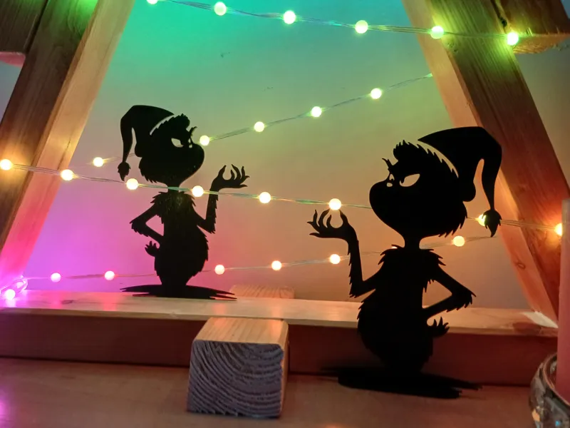 Grinch – Decorative Silhouette Figurine
