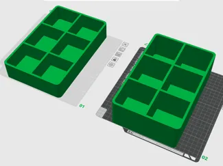 Storage Trays 2x3