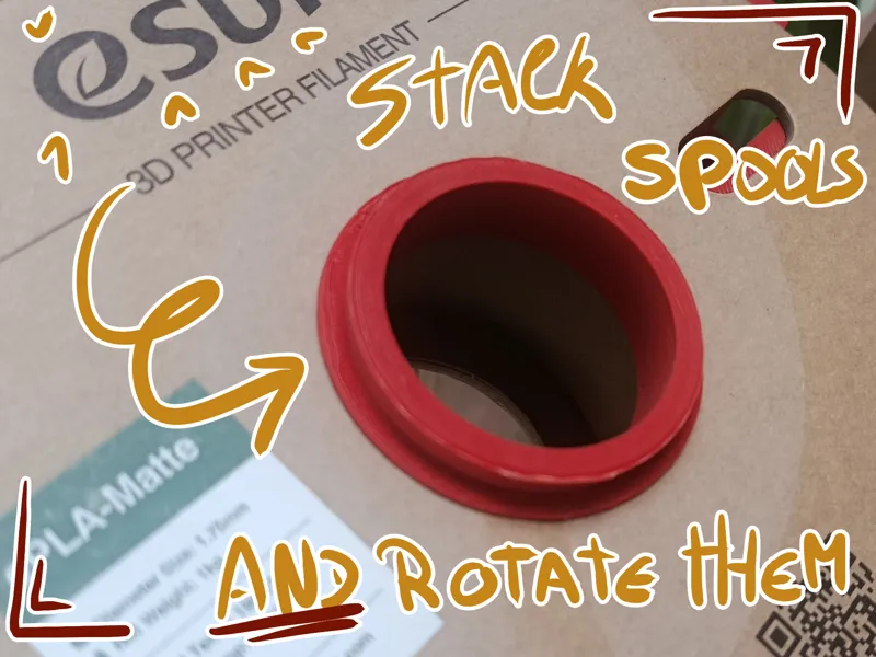 Spool Stacker for eSun