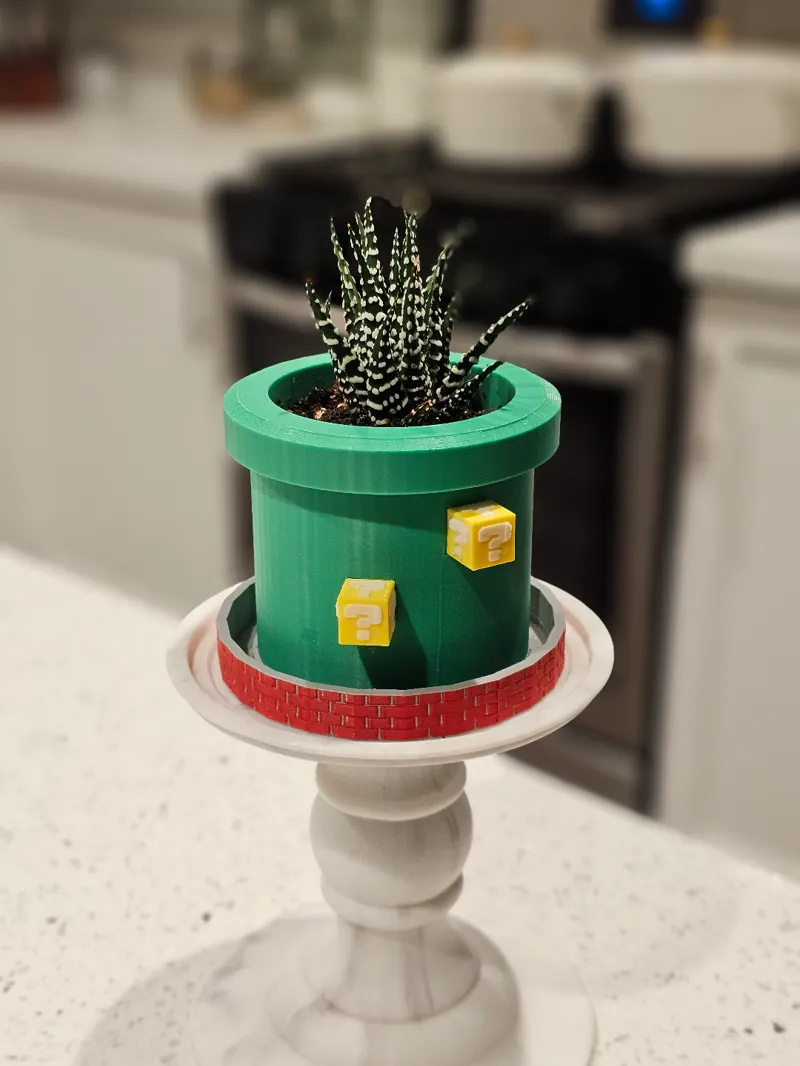 Mario Plant Pipe Small