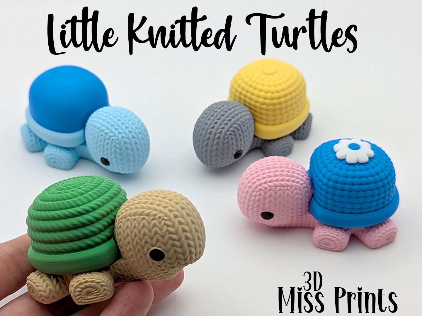 Knitted Turtles 
