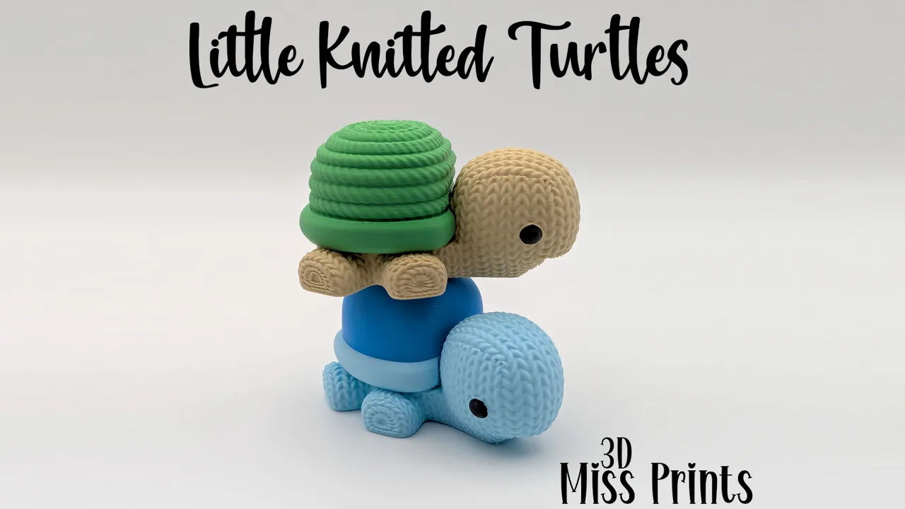 Knitted Turtles view 4