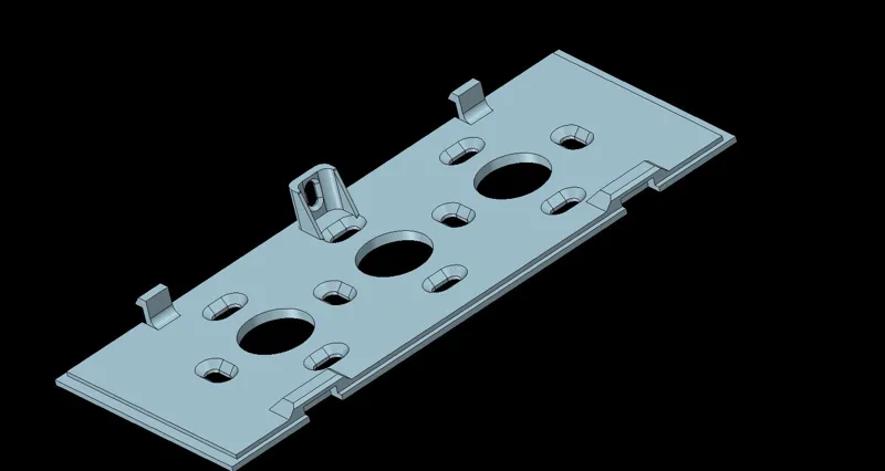 Sargent & Greenleaf IP Series Keypad bottom plate