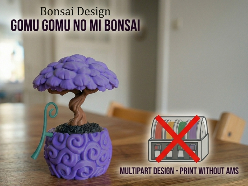 Gomu Gomu No Mi Bonsai (One Piece)