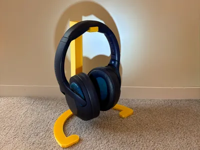 Golden Headphone Stand