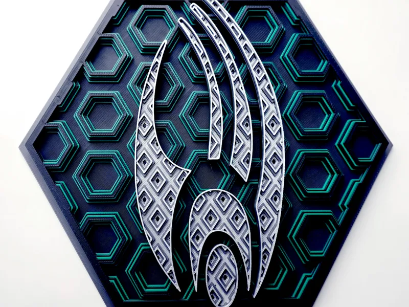 Borg Dimensional Hex Mosaic