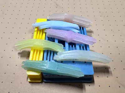 [E.S.P] Buda Worm Lure Mold ｜Buda蠕虫路亚模具|ESPLURE