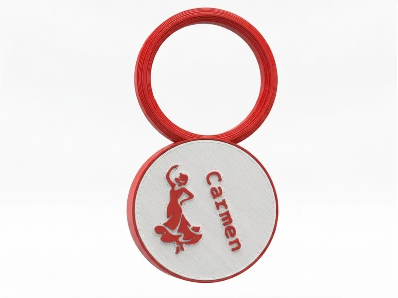 Llavero Flamenco Personalizado