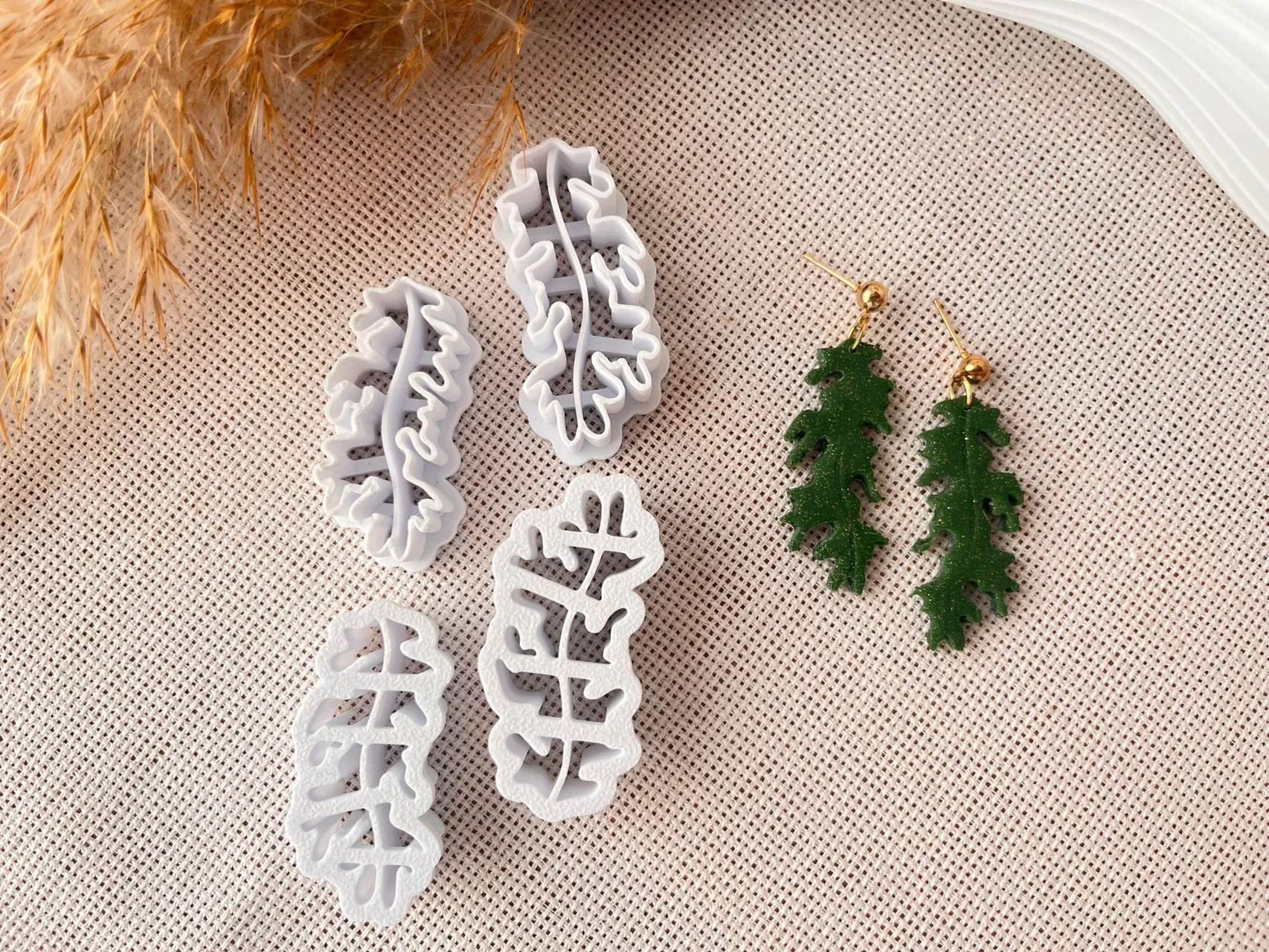 Polymer Clay Earring Mold 65 view 4
