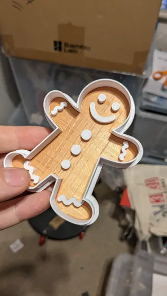 Ginger Bread Man Cookie Cutter / Embosser