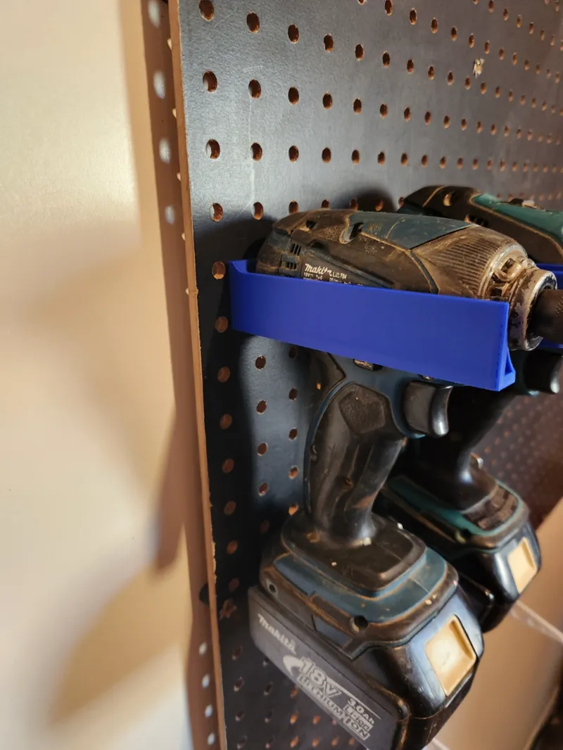 Impact Holder for Peg Board