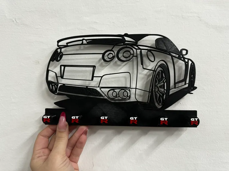 GTR R35 Rear keyrack 