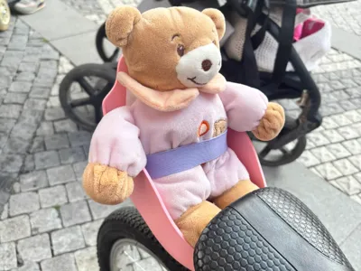 Bike seat for a doll or Teddy - Decathlon BTWIN