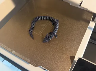 Mini Articulated Dragon. 2 Hour Print Time!