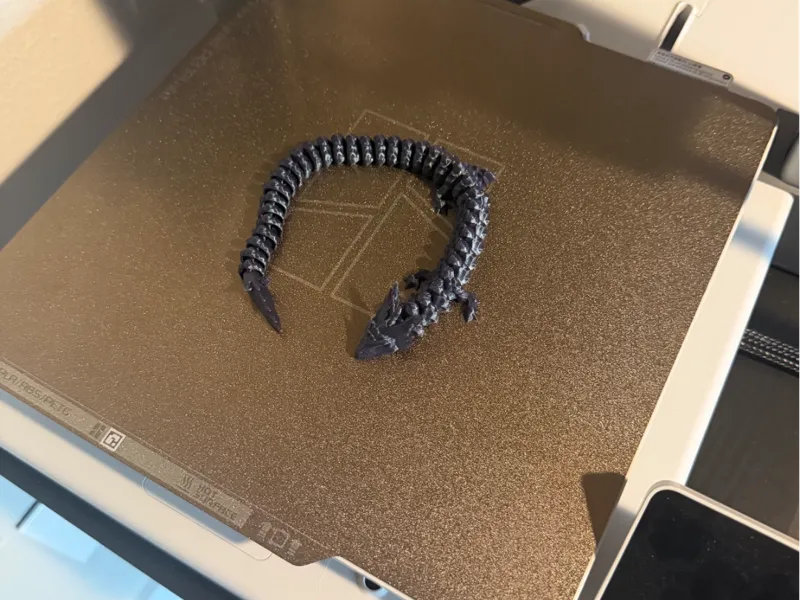 Mini Articulated Dragon. 2 Hour Print Time!
