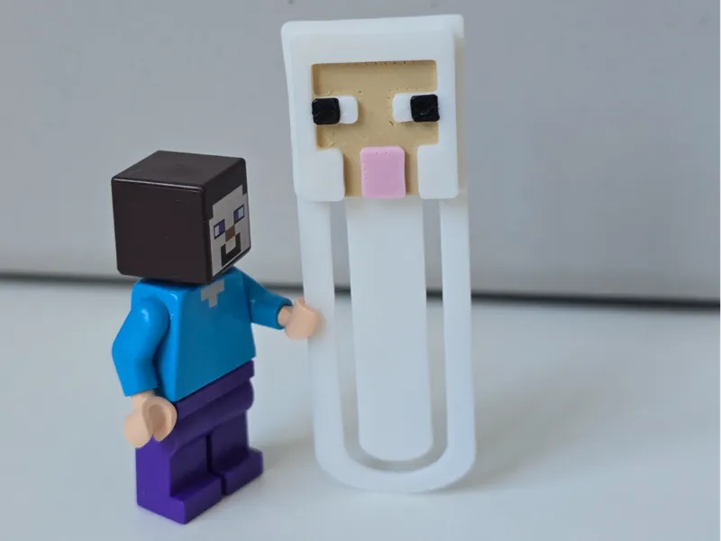 SHEEP bookmark for Minecraft fan