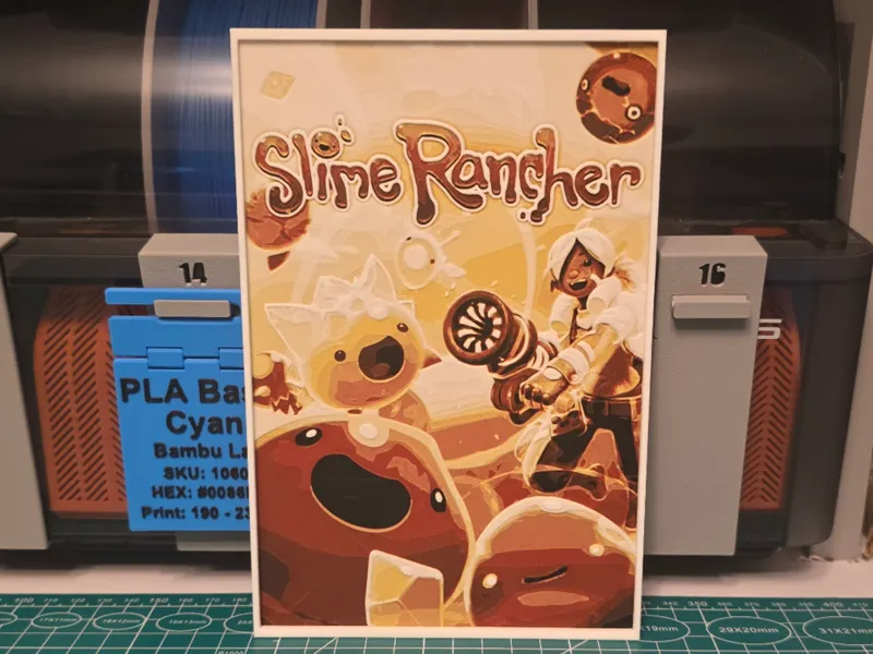 Slime Rancher Game Poster - Hueforge Art