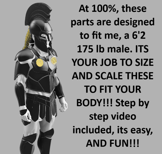 WEARABLE COSPLAY Odyssey Agamemnon Armor, AllParts - 1