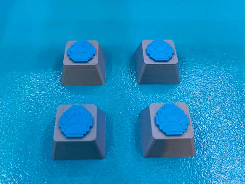Keycap Minecraft Diamont