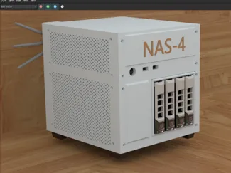 4盘位NAS DELL托架前面板补充