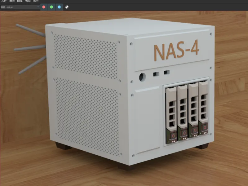 4盘位NAS DELL托架前面板补充