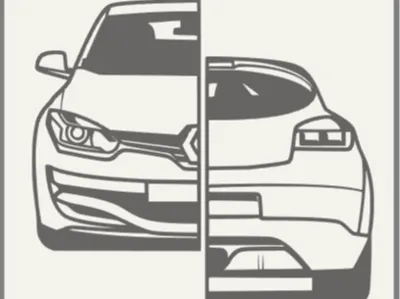 sportive car lightbox