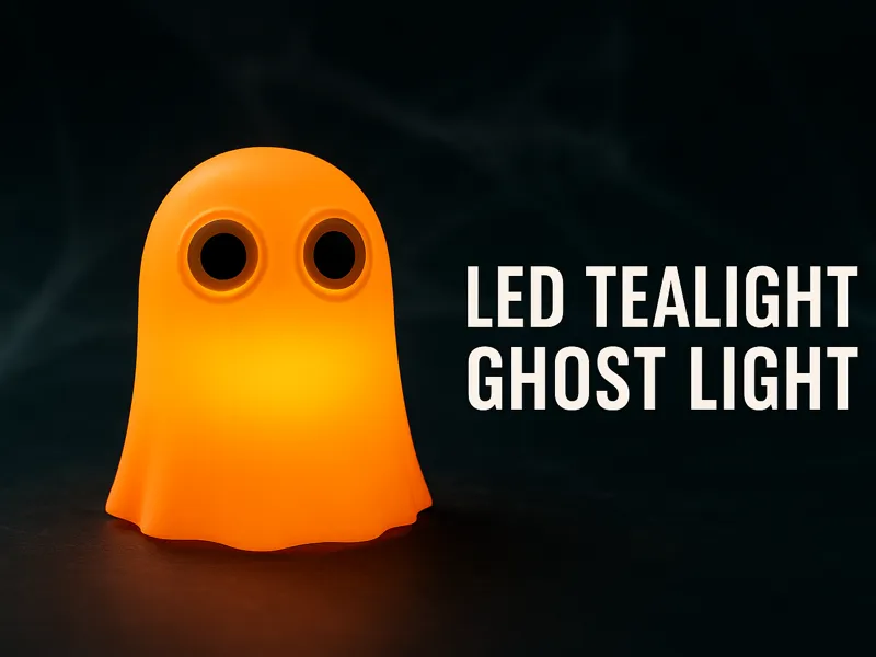 leuchtender Halloween Geist