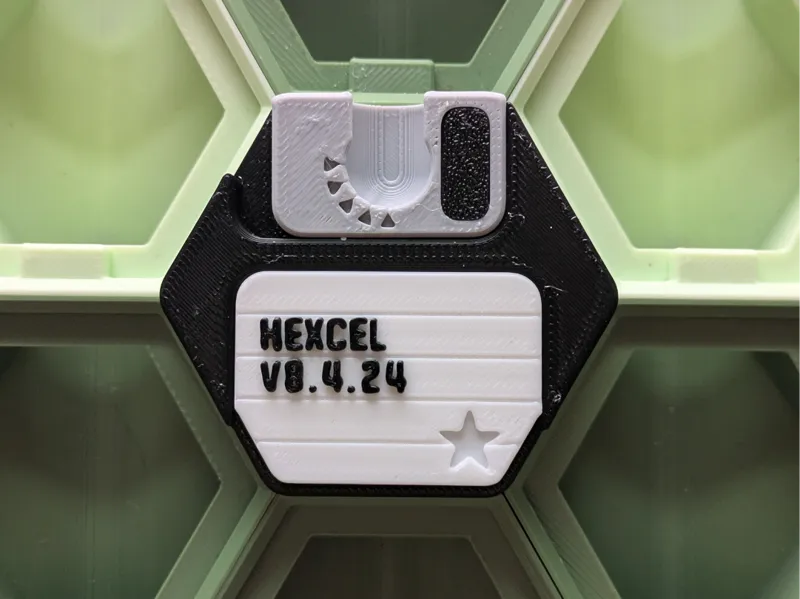 Hextraction Floppy Disk Tile