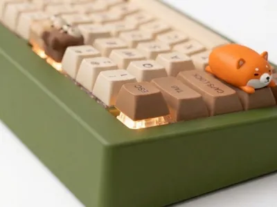 Corgi Shift Keycap (Different Sizes)