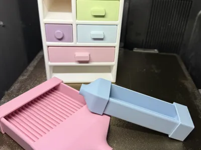 Drawer-designed soybean scoop