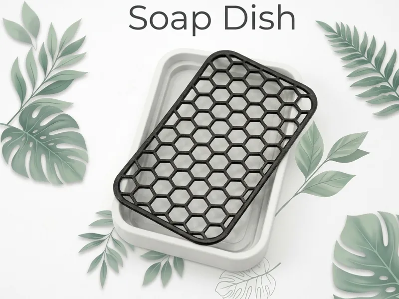 Soap dish-Hexa pattern