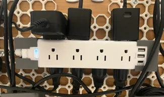 Addtam Power Strip Surge Protector Mount Underware