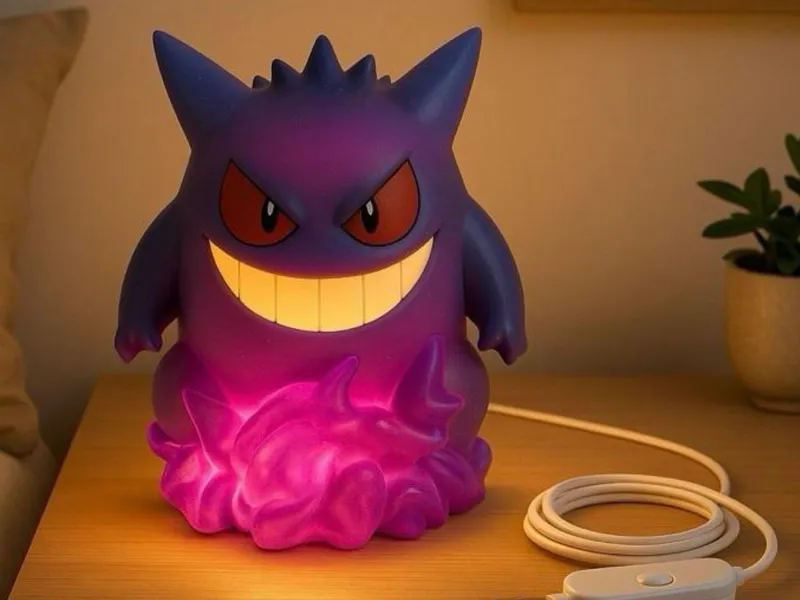 gengar lamp with base