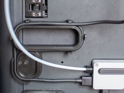 Cable organizer for X1C/P1S with AMS 2 Pro cable