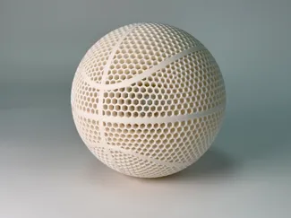 Size 3 airless basketball / 3号无气篮球（单层）