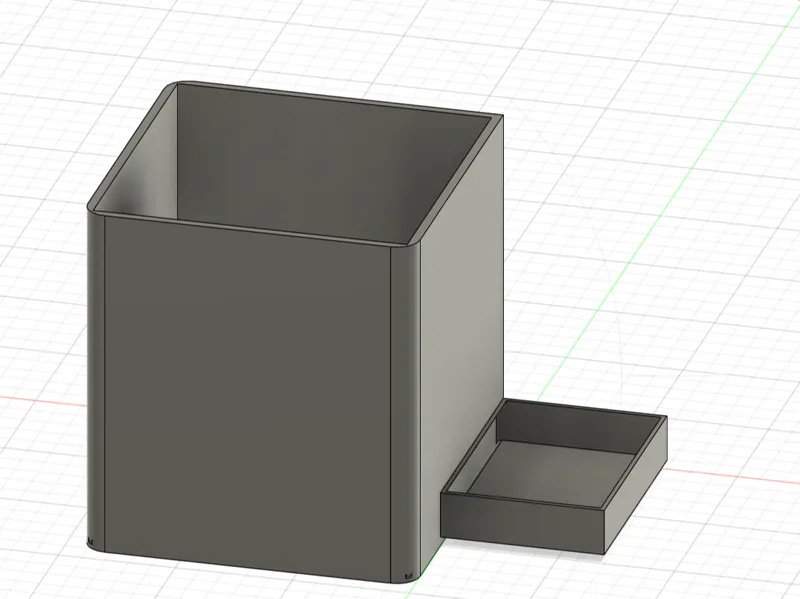 Simple pencil/supplies holder v1