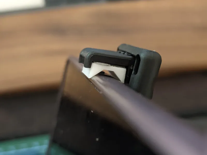 Phone Stand Button Lock Clip