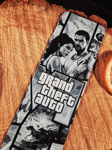Accesorio de lectura: GTA 6 bookmark 4 — vista de referencia 3