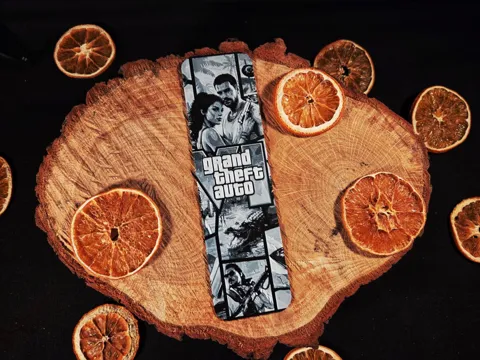 Accesorio de lectura: GTA 6 bookmark 4 — referencia de MakerWorld