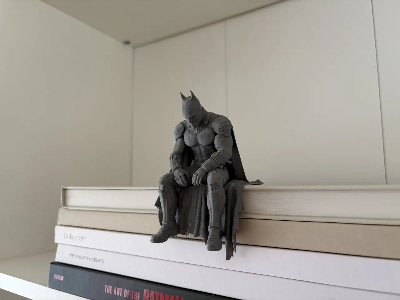 Batman Sitting on Ledge Figure | Arkham Knight view 4