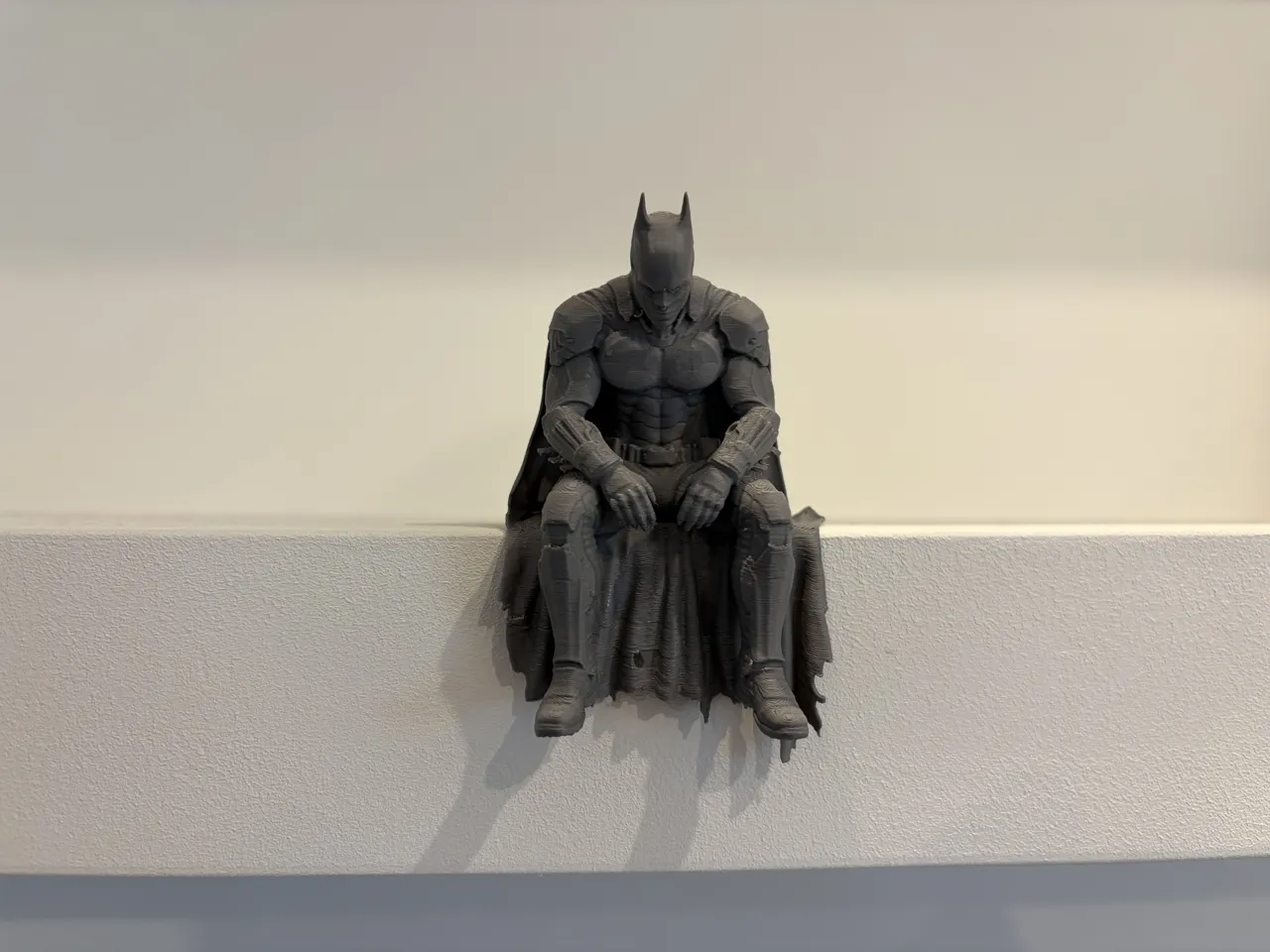Batman Sitting on Ledge Figure | Arkham Knight view 2