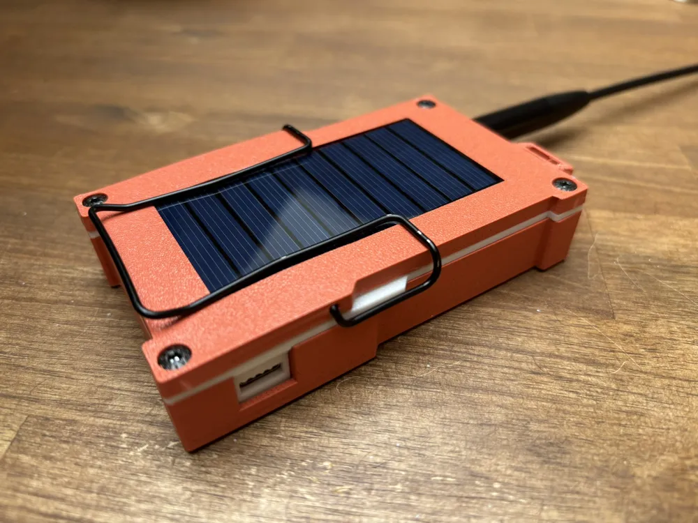 Nodo Solar Móvil Heltec V4 - Modelo de impresión 3D gratuito - MakerWorld