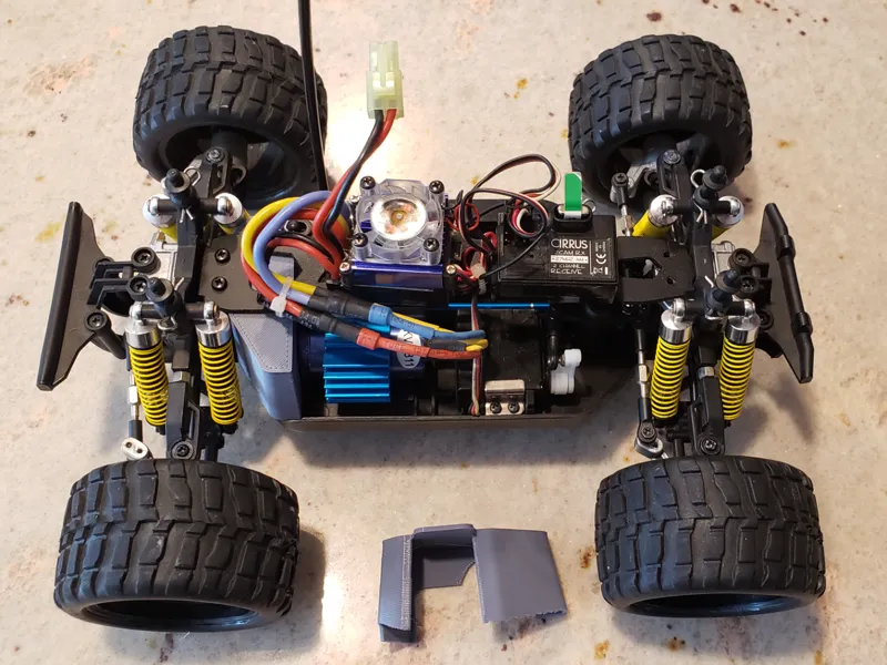 Rage XTM Spur Gear Cover/ Duratrax Mini Quake