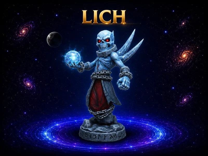 DOTA 2 LICH CHIBI STYLE