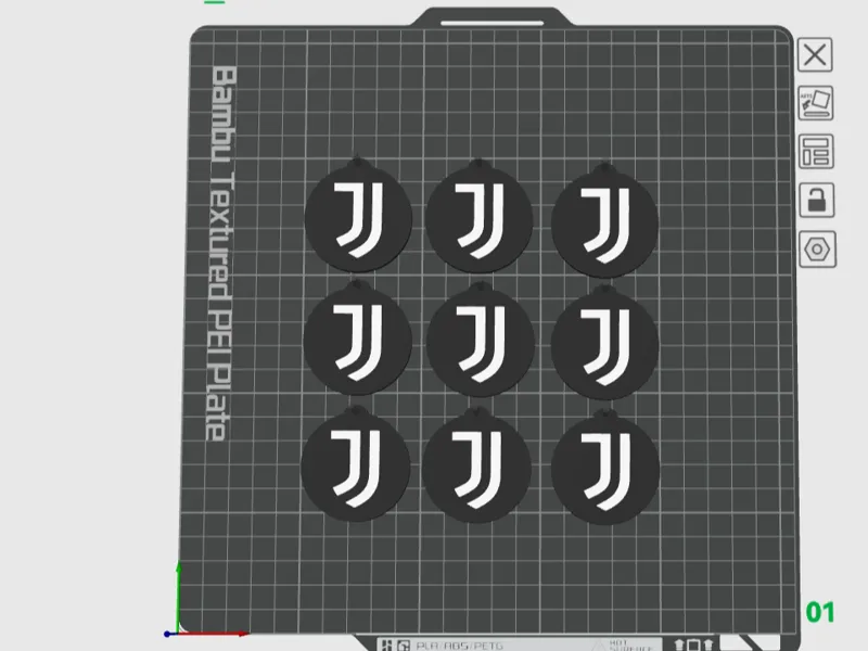 Keychain Juventus 