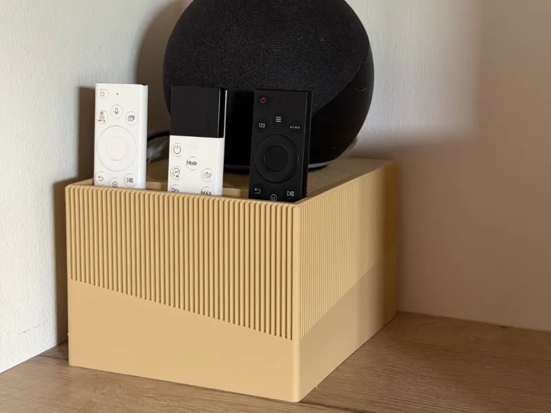 HidePot - Cable Hider with organizer Japandi style