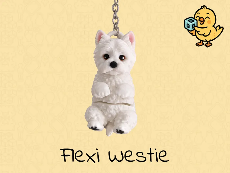 West Highland White Terrier – Articulated Cute Dog